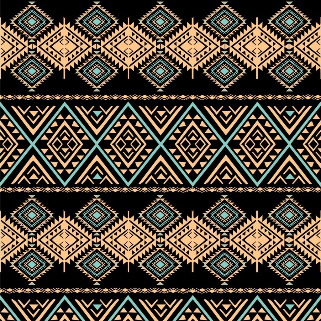 black ocean of tribal elements