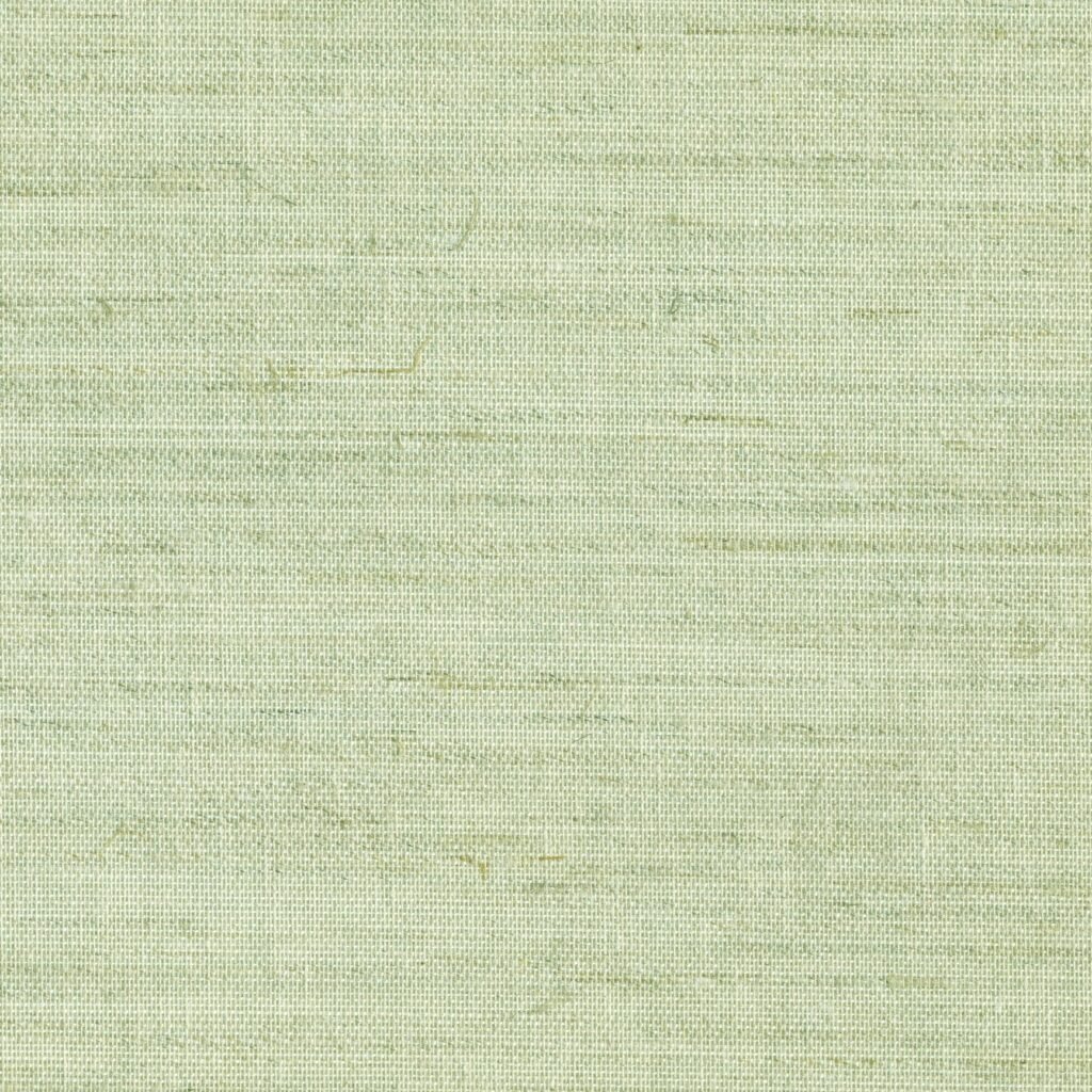Close up of green burlap texture